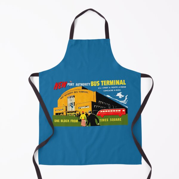 Item preview, NEW YORK PORT AUTHORITY BUS TERMINAL - ADVERT designed and sold by ThrowbackAds.