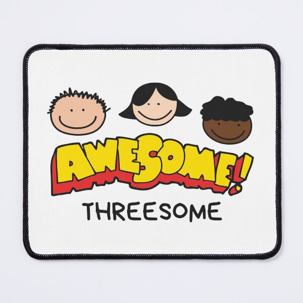 Item preview, Awesome Threesome designed and sold by fckeduptshirts.