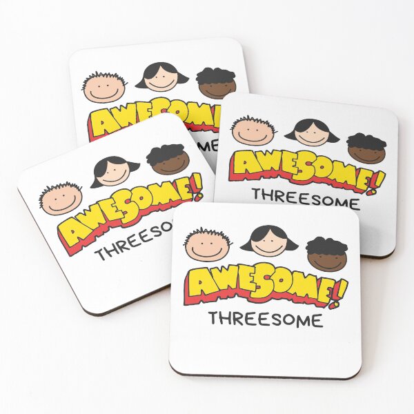 Item preview, Awesome Threesome designed and sold by fckeduptshirts.