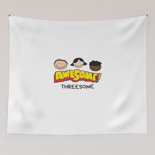Item preview, Awesome Threesome designed and sold by fckeduptshirts.