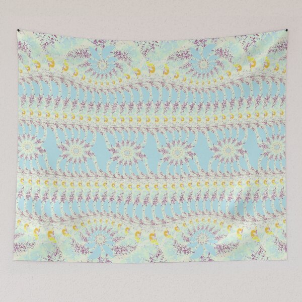 Item preview, 'Chardin'- (Lilly Pastel) Psychedelic ornamental design pattern by The Raumier designed and sold by N-W-T-S-I-O.