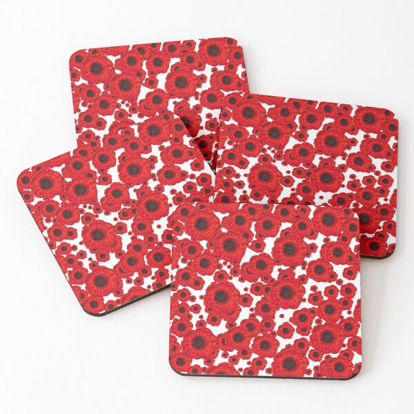 Item preview, Poppies clear background designed and sold by Colin Bentham.