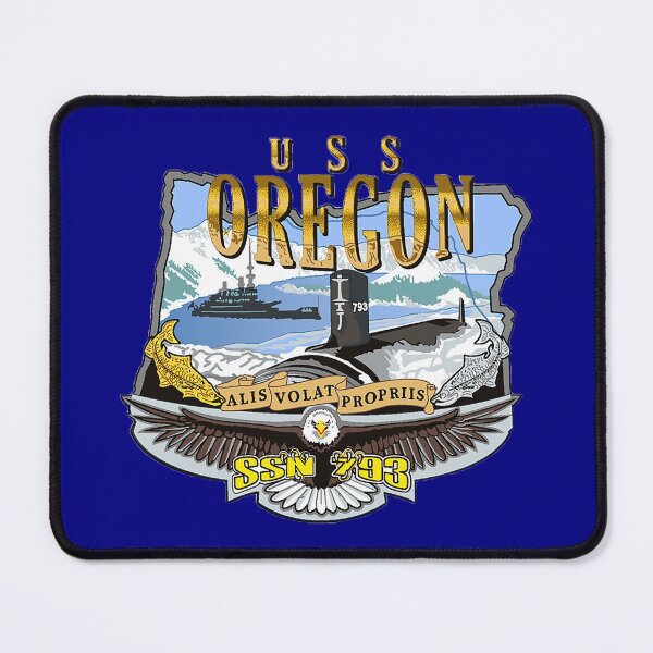 Oregon Ducks Jersey Shaped Mousepad 