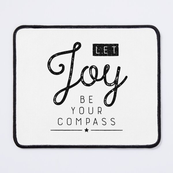 Item preview, Let Joy Be Your Compass designed and sold by ZoollGraphics.