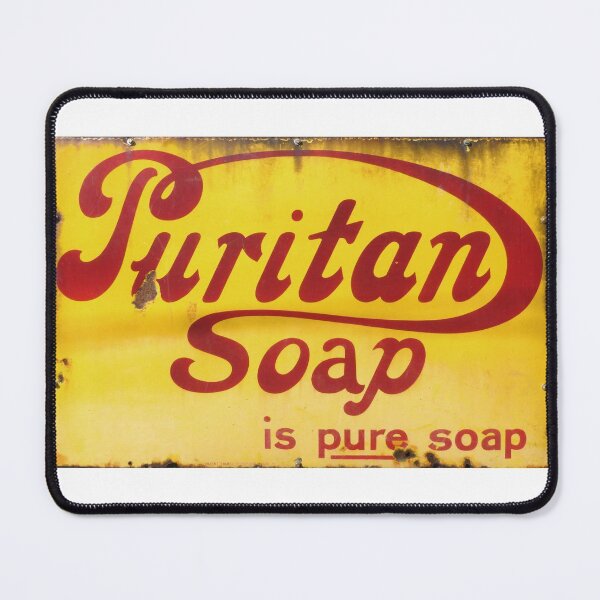 Item preview, Puritan Soap, Vintage Enamel Sign designed and sold by JonDelorme.