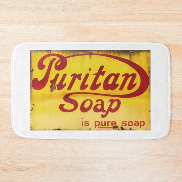 Item preview, Puritan Soap, Vintage Enamel Sign designed and sold by JonDelorme.