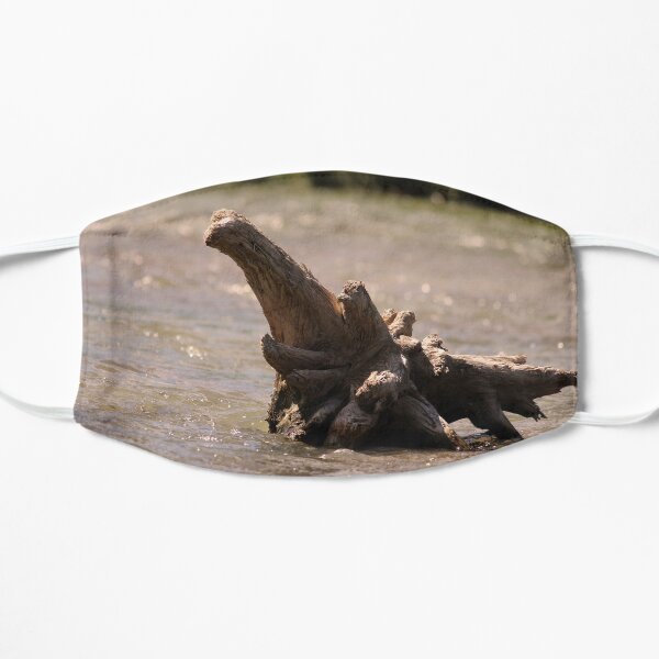 Driftwood on the River Flat Mask