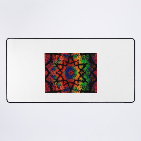 Item preview, Mandala texture - colored mandala - rainbow mandala - psychedlic mandala designed and sold by Recti.