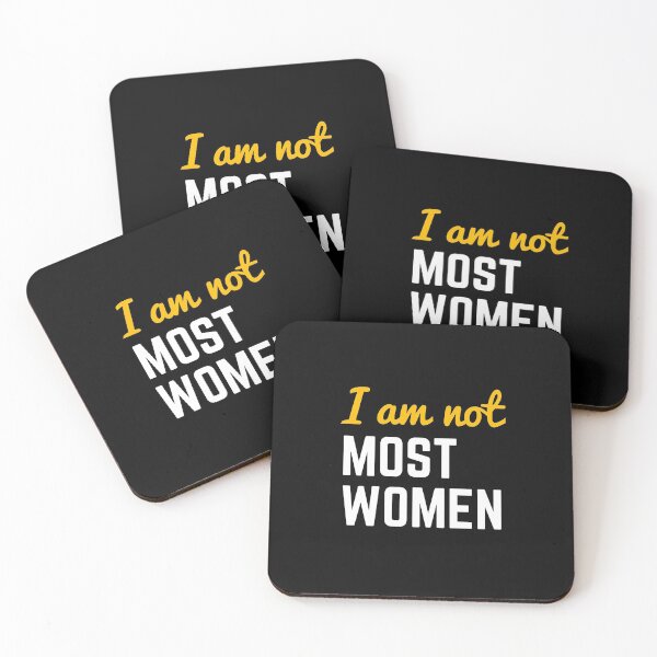 Item preview, I Am Not Most Women designed and sold by WholesumArt.