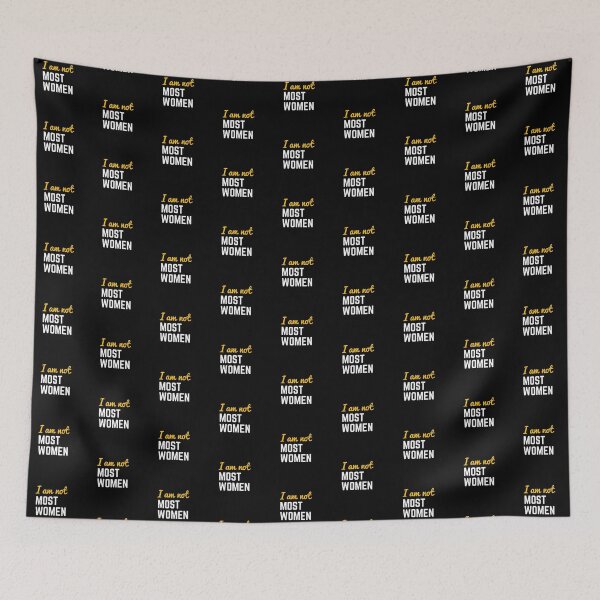 Item preview, I Am Not Most Women designed and sold by WholesumArt.