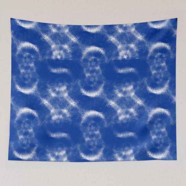 Item preview, Indigo Tie Dye  Shibori Pattern-Abstract Blue Tie Dye - Watercolor Colorful Twirl designed and sold by BestUncommonTee.