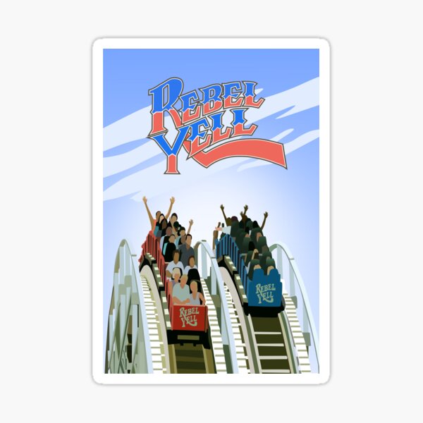 Rebel Yell Kings Dominion Sticker