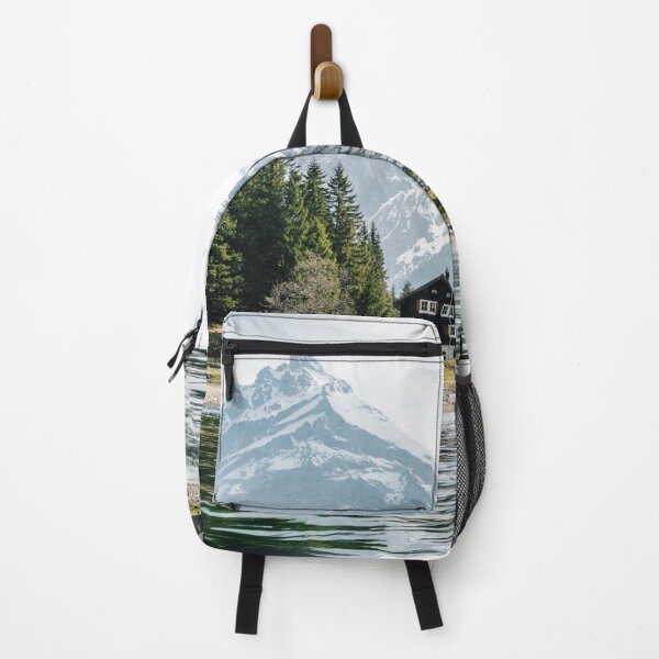 Item preview, Cabin in Switzerland Picturesque Forest designed and sold by JoyforU.