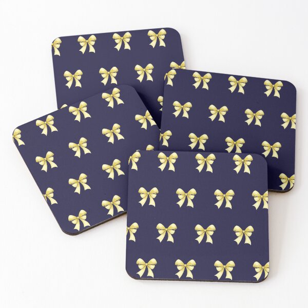Item preview, Yellow bow on a dark purple background  designed and sold by Tanya-GR.