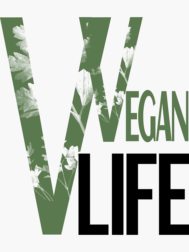 "Vegan life World Vegan Day Vegan Month" Sticker for Sale by