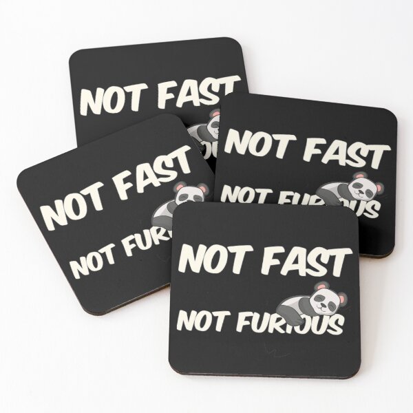 Item preview, Not Fast Not Furious Lazy Panda designed and sold by TheUnknown93.