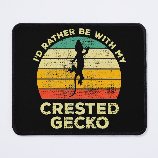 Item preview, I’d Rather Be With My Crested Gecko Vintage Gift For Gecko Owners designed and sold by JokeGysen.