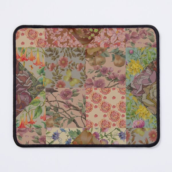 Item preview, Decorative flower patchwork #1 designed and sold by fairytaleprints.