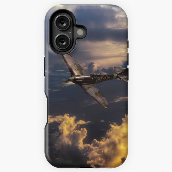 Vista previa del artículo con la obra «El elegante Spitfire», diseñado y vendido por Airpower Art.
