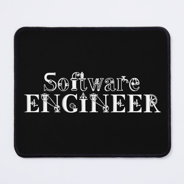 Item preview, Software Engineer Title Written Right Onto Your Chest/laptop!  - Funny designed and sold by Programmer's  Life and Humor.