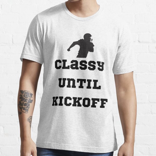 : Classy Until Kickoff Vintage Football Game Day Women Girls Tank  Top : Clothing, Shoes & Jewelry