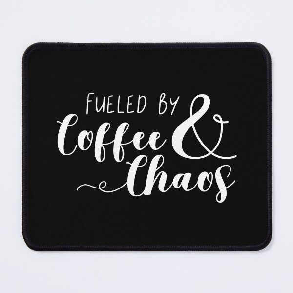 Artikelvorschau, Getankt durch Kaffee und Chaos entworfen und verkauft von ZoollGraphics.