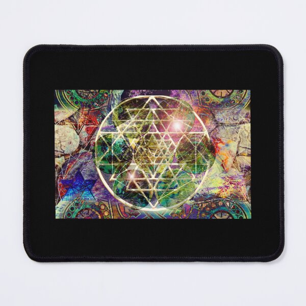 Item preview, Mandala texture - colored mandala - psychedlic mandala designed and sold by Recti.