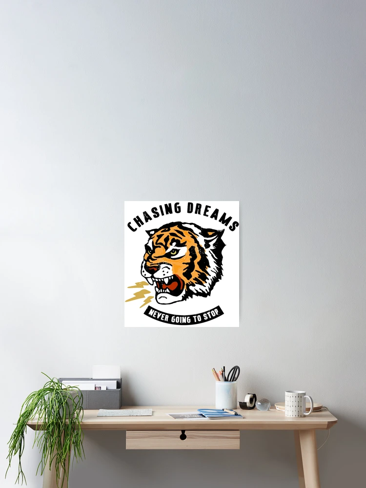 Thumbnail 2 of 3, Poster, Chasing Dreams Color designed and sold by ThreeTreeDesign.