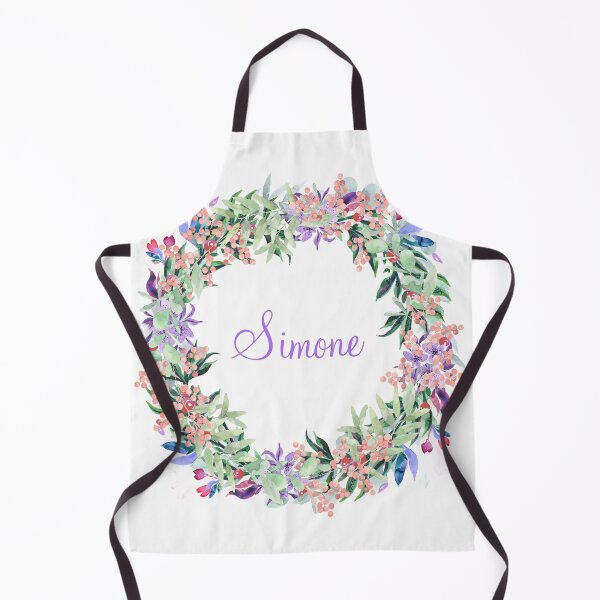 Item preview, Simone personalised Floral Garland Design designed and sold by OByD.