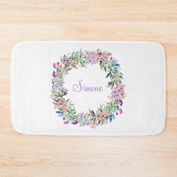 Item preview, Simone personalised Floral Garland Design designed and sold by OByD.