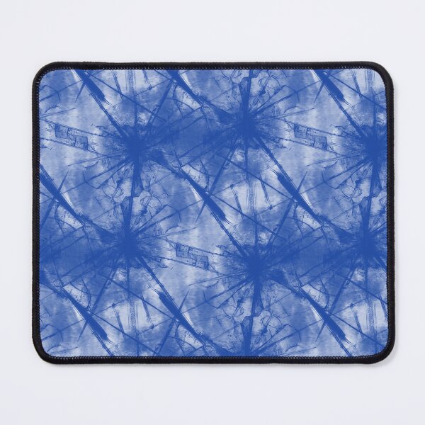 Item preview, Indigo Tie Dye Shibori Pattern-Abstract Blue Tie Dye - Watercolor Spider Web designed and sold by BestUncommonTee.