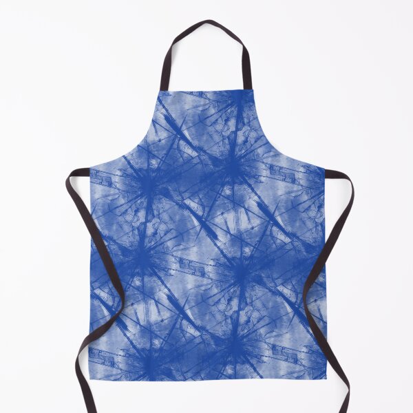 Item preview, Indigo Tie Dye Shibori Pattern-Abstract Blue Tie Dye - Watercolor Spider Web designed and sold by BestUncommonTee.