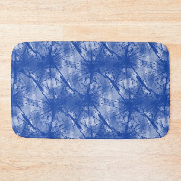 Item preview,  Indigo Tie Dye  Shibori Pattern-Abstract Blue Tie Dye - Watercolor Spider Web designed and sold by BestUncommonTee.