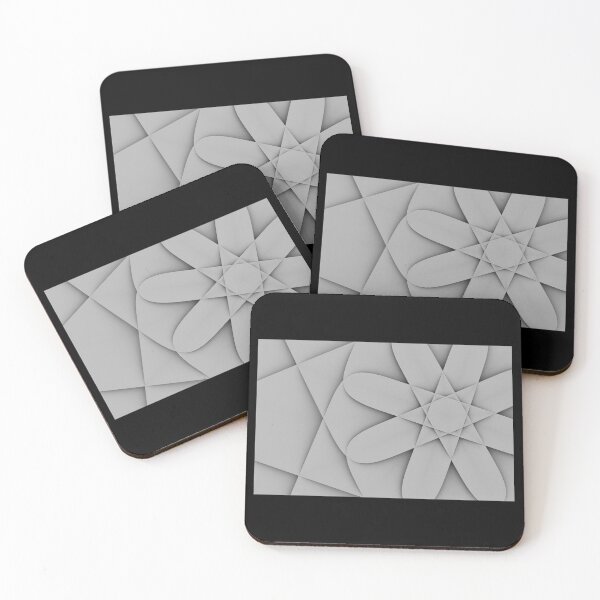 Item preview,  Mandala texture - gray mandala - minimalist mandala designed and sold by Recti.
