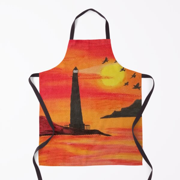 Item preview, Lighthouse on the sunset designed and sold by MarioColtello.