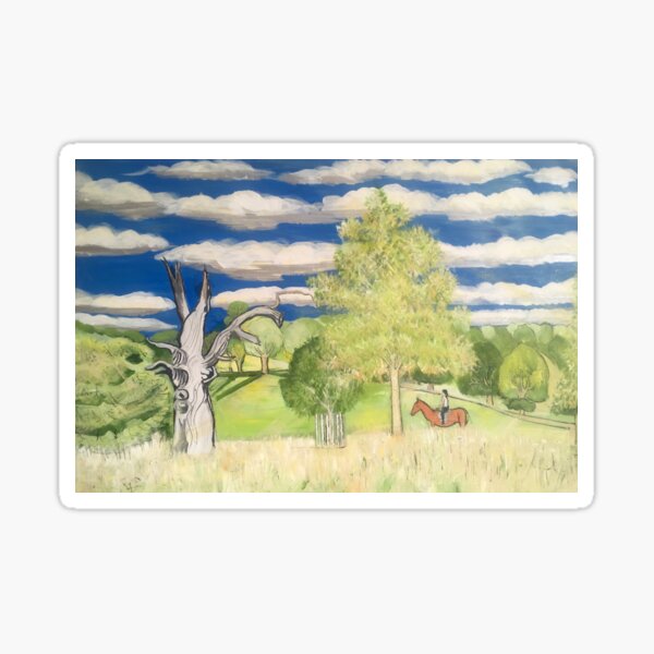 Alone Time: Just You And Your Horse Sticker