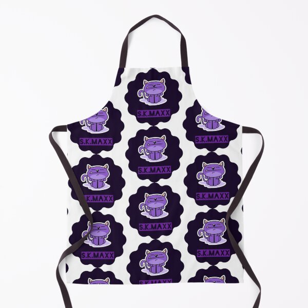 Item preview, Cute cartoon purple cat designed and sold by SKMAXX.