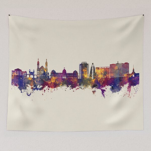 Item preview, Port-au-Prince Haiti Skyline designed and sold by ArtPrints.
