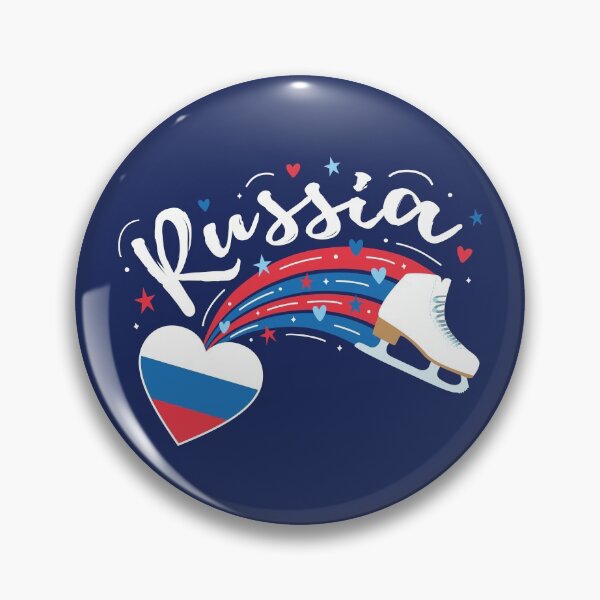 Item preview, Russian Figure Skating (dark background) designed and sold by TripleTriple.