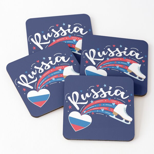 Item preview, Russian Figure Skating (dark background) designed and sold by TripleTriple.