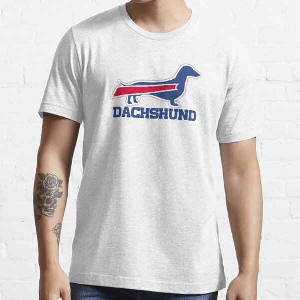 Buffalo Bills Dachshund-1 T-Shirt sweat shirts Blouse Oversized t