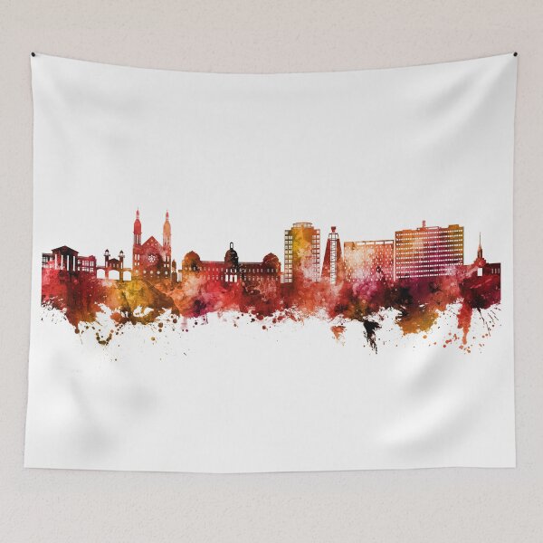 Item preview, Port-au-Prince Haiti Skyline designed and sold by ArtPrints.