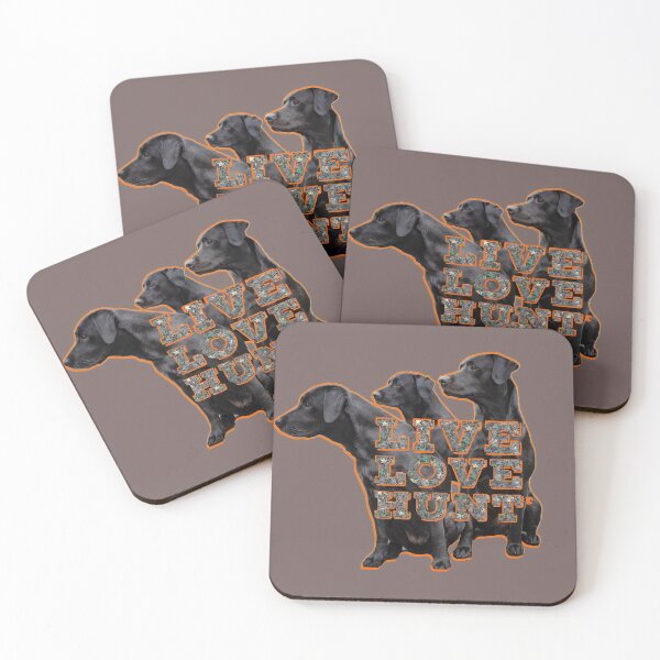 Item preview, Live Love Hunt - 3 Black Labrador Retrievers Design designed and sold by LifeCrush.