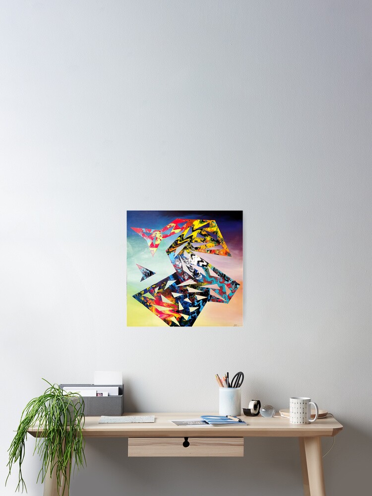 Thumbnail 2 of 3, Poster, Dream Abstract  designed and sold by GILBERTSAWTELLE.