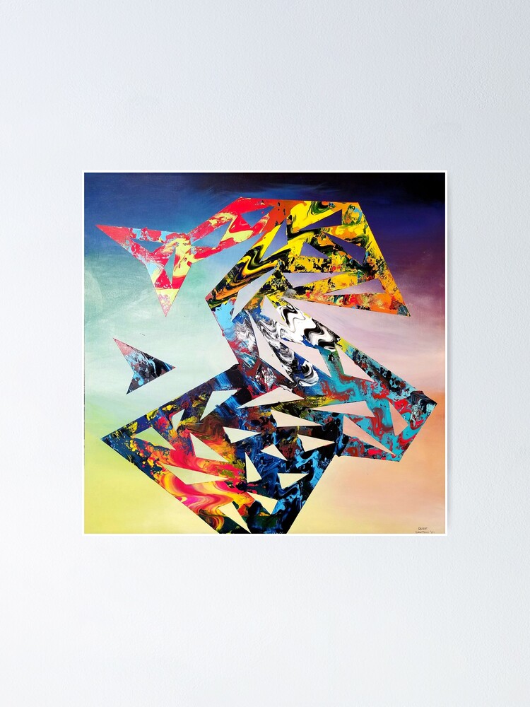 Thumbnail 1 of 3, Poster, Dream Abstract  designed and sold by GILBERTSAWTELLE.