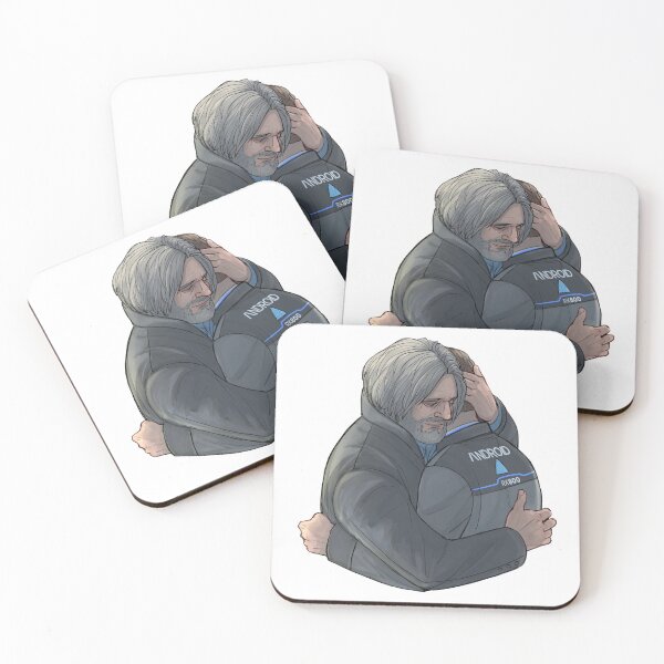 Item preview, Hank and Connor hug designed and sold by julientel.