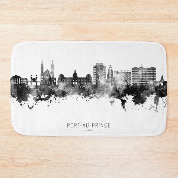 Item preview, Port-au-Prince Haiti Skyline designed and sold by ArtPrints.