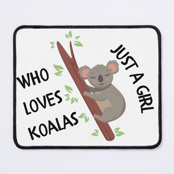 Item preview, Just A Girl Who Loves Koalas designed and sold by OneAction.
