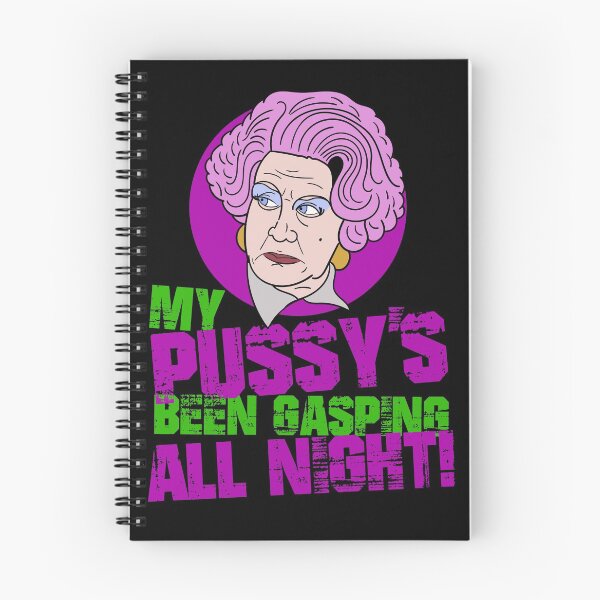 Item preview, Mrs Slocombe My Pussy's Been Gasping All Night Quote designed and sold by Meta Cortex.