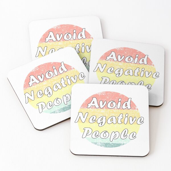 Item preview, Avoid negative people designed and sold by Catsloversdotme.